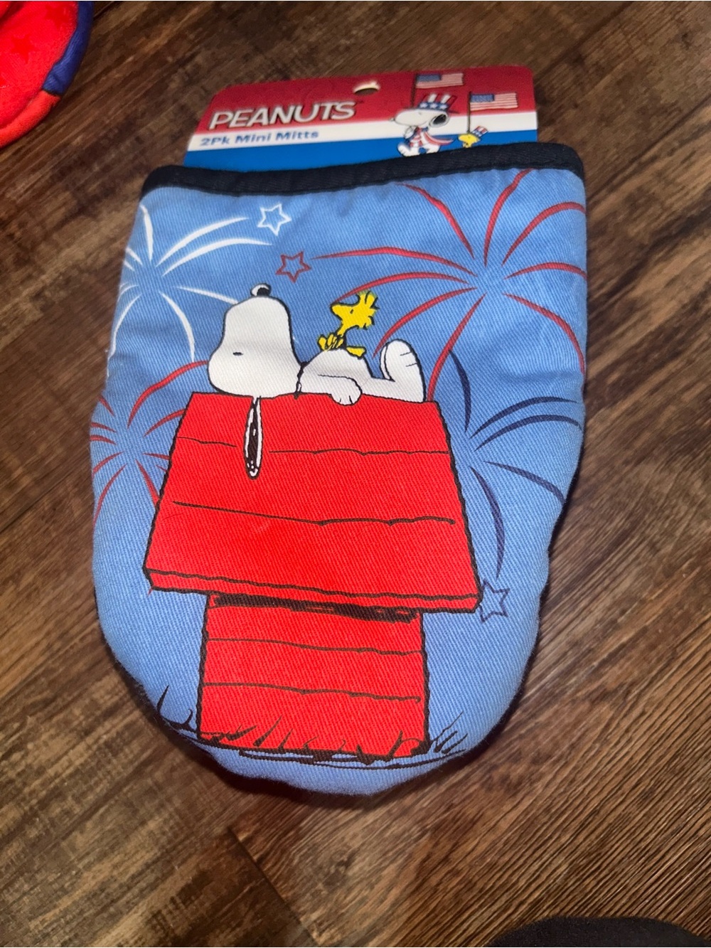 Peanuts Snoopy 4th of July Oven Mitts